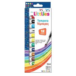 TEMPERA 12ML ASS THE LITTLIES