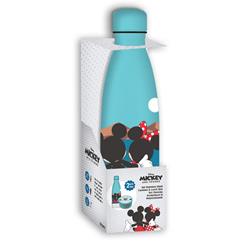 SNACK BOX PP 130ML & WATER CANTEEN STAINLESS STEEL 500ML SET I FELL IN LOVE IN GREECE MICKEY