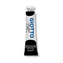 GIOTTO EXTRA FINE POSTER PAINT 12ml in Box 6 – ivory black