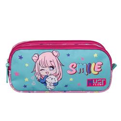 Σχολική Κασετίνα Βαρελάκι Must Team Smile 2 Θήκες