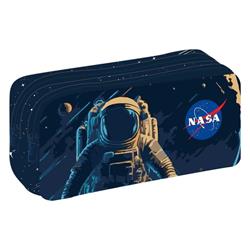 Σχολική Κασετίνα Βαρελάκι NASA Astronaut In Universe 2 Θήκες