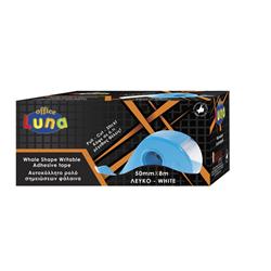 ROLL STICKY WHITE NOTES 50MMX8M WITH WHALE BASE LUNA