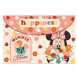 FOLDER WITH BUTTON A4 MINNIE