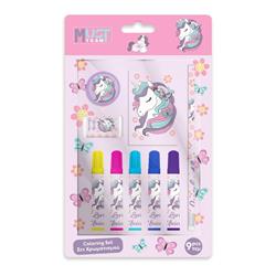 STATIONERY SET 9PCS MUST TEAM GIRL