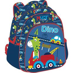 BACKPACK MUST TEAM 27Χ10Χ31 2CASES LITTLE DINO