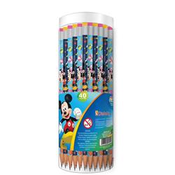 PENCIL WITH ERASER 40PCS   MICKEY/MINNIE