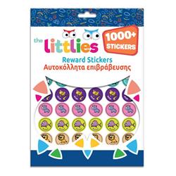 BLOCK WITH REWARDS STICKERS 8SH 21X31CM THE LITTLIES