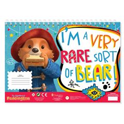 PAINTING BLOCK PADDINGTON  23X33 40SH STICKERS-STENCIL-2 COLORING PG  2DESIGNS