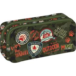 PENCIL CASE MUST ΤΕΑΜ ENERGY 21Χ6Χ9 2ZIPPERS OUTDOOR ADVENTURE