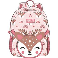 BACKPACK MUST TEAM 28X14X33CM 1CASE WITH DETACHABLE WAIST AND SHOULDER BAG DEER