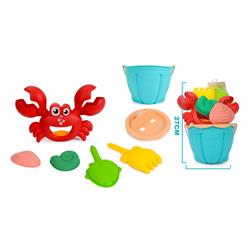 BEACH BUCKET CRAB SET 7PCS LUNA