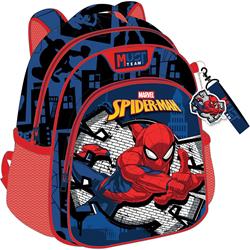 ΤΣΑΝΤΑ ΠΛΑΤΗΣ ΝΗΠΙΟΥ 27Χ10Χ31ΕΚ 2ΘΗΚΕΣ SPIDERMAN BLUE