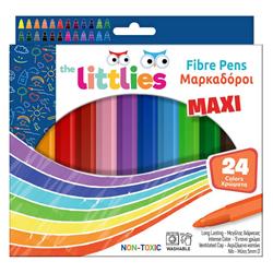 MARKERS JUMBO 24PCS THE LITTLIES