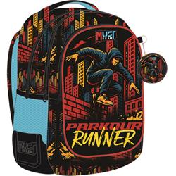 BACKPACK MUST TEAM 32X18X43CM 3CASES PARKOUR