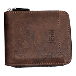 Wallet Man Must Team Tan 11.6x9.7x3 cm.