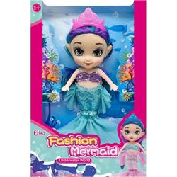 MERMAID DOLL 20CM 3COL 19X27X7CM LUNA