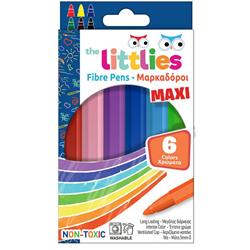 MARKERS JUMBO 6PCS THE LITTLIES
