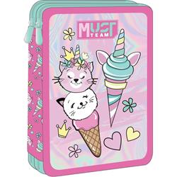Σχολική Κασετίνα Διπλή Γεμάτη Must Team Ice Cream