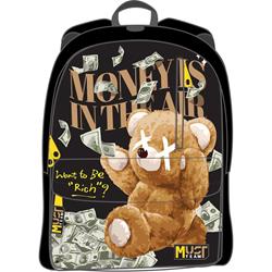 BACKPACK MUST TEAM INSPIRATION 32X17X42 SINGLE POCKET MONEY IS IN THE AIR