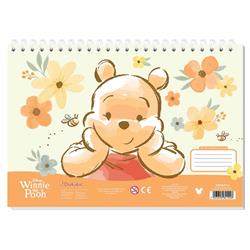 PAINTING BLOCK A4  30SH 2DES WINNIE THE POOH