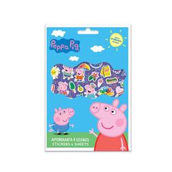 STICKERS 300PCS BLOCK 14,5X21,5CM PEPPA PIG