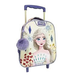 School Trolley Backpack Kindergarten Disney Frozen White Must Team 2 Cases