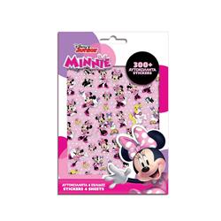 Αυτοκόλλητα Disney Minnie Mouse Μπλοκ 300 Τμχ., 14,5x21,5 εκ.