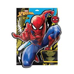 ΠΡΟΣΧΕΔΙΑΣΜΕΝΕΣ ΣΕΛΙΔΕΣ ΧΡΩΜΑΤΙΣΜΟΥ 24Φ+1ΣΕΛ ΑΥΤΟΚ+6ΜΑΡΚ ΜΙΝΙ  SPIDERMAN