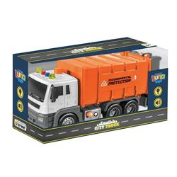 CARBAGE TRUCK FRICTION 1:16 WITH SOUND AND LIGHT LUNA