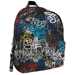 Backpack Must Inspiration Graffiti Colored Inside 2 Main Cases