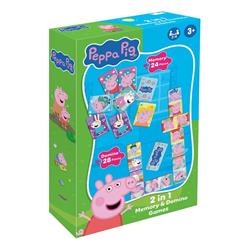 MEMORY & DOMINOES GAME PEPPA PIG