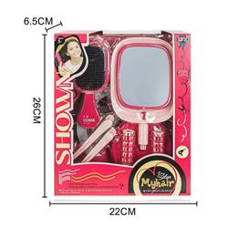 HAIRDRESSING SET 22X6,5X26CM WITH LIGHT LUNA