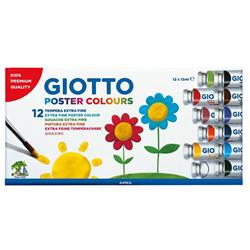 ΤΕΜΠΕΡΑ. 12ml 12ΤΧΡΩΜΑΤΑ GIOTTO