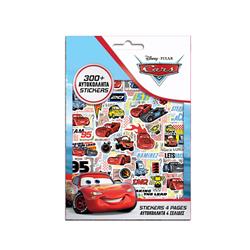 STICKERS 300PCS BLOCK 14,5X21,5CM CARS