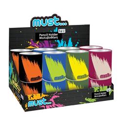 PENCIL TUBE 10X11  MUST 4COLORS