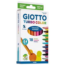 ΜΑΡΚΑΔΟΡΟΙ GIOTTO TURBO COLOR 18TMX ASS.