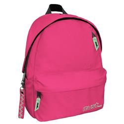 Backpack Must Monochrome Plus Colored Inside Pink Fluo 1 Main Case