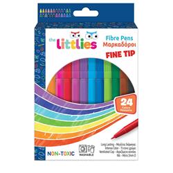 MARKERS 24PCS FINE TIP THE LITTLIES