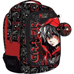 BACKPACK MUST TEAM 32Χ18Χ43 3CASES GAMER