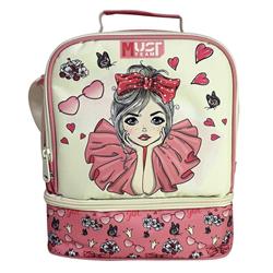 Lunch Bag Isothermal Must Team Yummy Pretty Girl  2 Cases