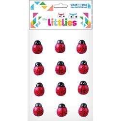 LADYBIRDS 18mm 12PCS THE LITTLIES