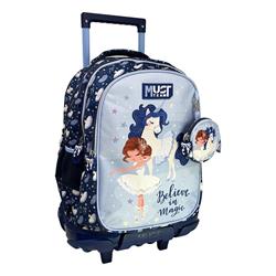 School Trolley Backpack Must Team Believe In Magic 3 Cases