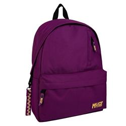 BACKPACK MUST TEAM MONOCHROME CLASSIC 32X17X42 SINGLE POCKET VIOLET WITH YELLOW