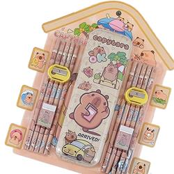 STATIONERY SET 4PCS 27X21,5CM THE LITTLES CAPYBARA