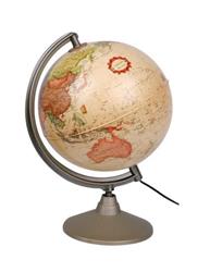 GLOBE MARCO POLO 30CM WITH LIGHT GREEK