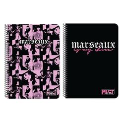 ΤΕΤΡΑΔΙO ΣΠΙΡΑΛ 17Χ25 2ΘΕΜ 60Φ MARSEAUX 2ΣΧ