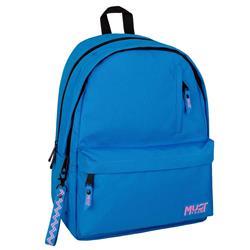 Backpack Must Team Monochrome Classic Light Blue with Pink 2 Main Cases