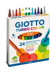 ΜΑΡΚΑΔΟPΟΙ 24ΤΕΜ TURBO COLOR BLISTER GIOTTO