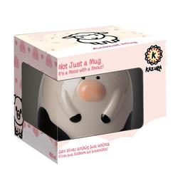 MUG CERAMIC 385ML KAZURA COW