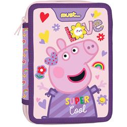 Pencil Case Double Decker Filled Peppa Pig Super Cool Must